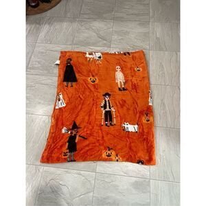 Trick Or Treat Halloween Holiday Throw Blanket